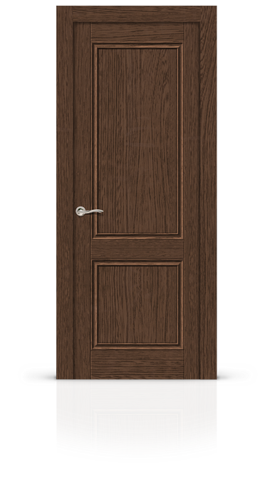 Дверь Энигма 1 Экошпон - Орех, глухое полотно