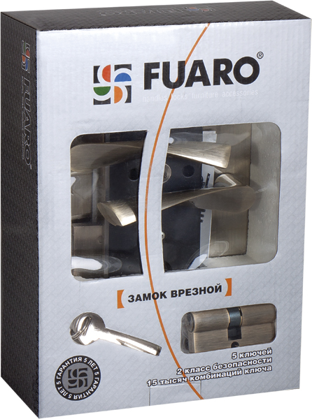 Упаковка замка Fuaro SET F9011